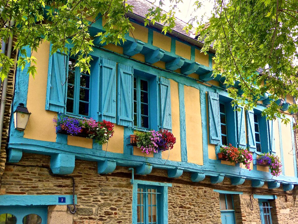 Medieval traditional facade