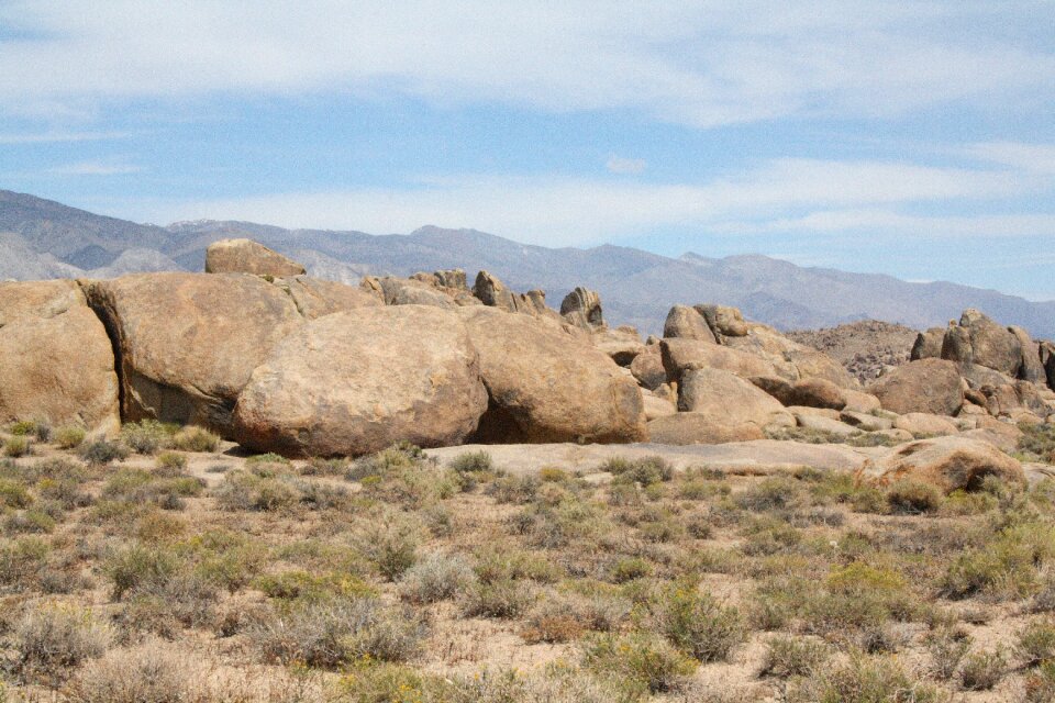 Usa california alabama hills