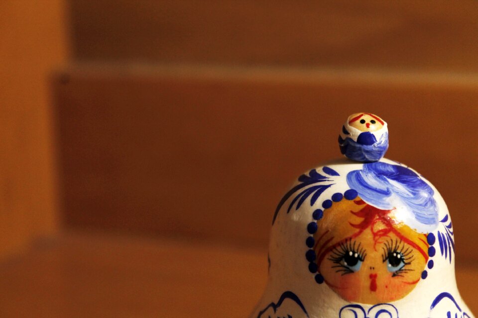 Toy russian toy souvenir