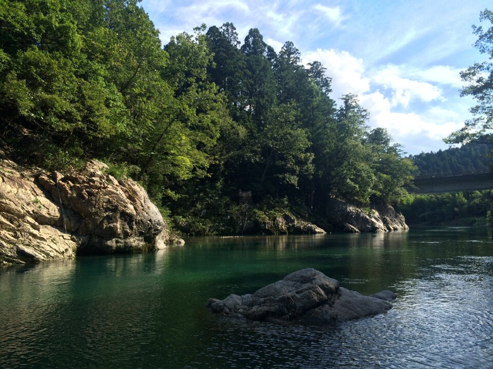Natural water valley
