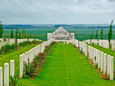 Military cemetery war photo