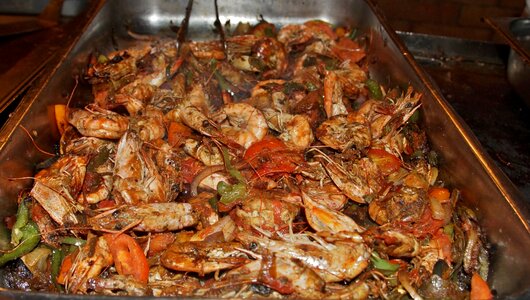 Grilled food tidbit