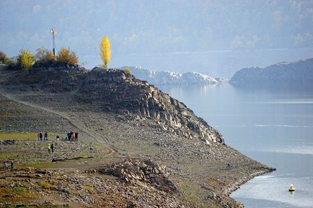 Bank basic lake photo