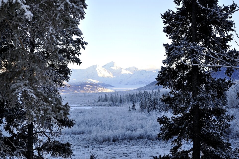 Outdoor snow cold photo