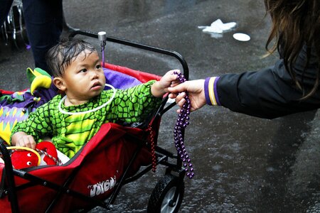 Boy mardi gras carnival
