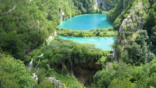 Croatia lake forest