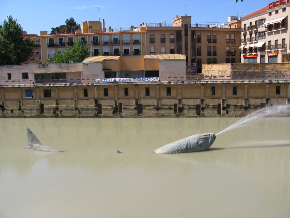 River monument murcia