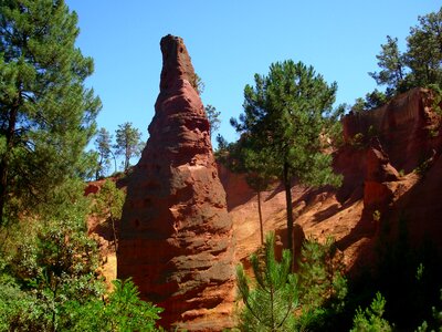 Roussillon provence nature and landscape