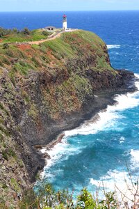 Kauai island cliffs