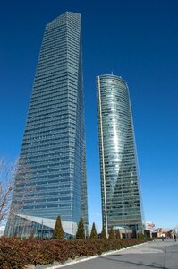 Urban skyscraper glass