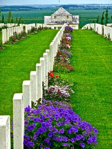 Military cemetery war photo