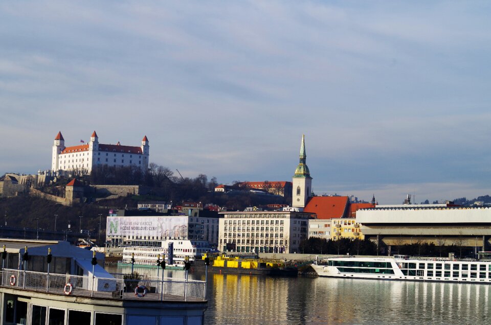 Castle river ship