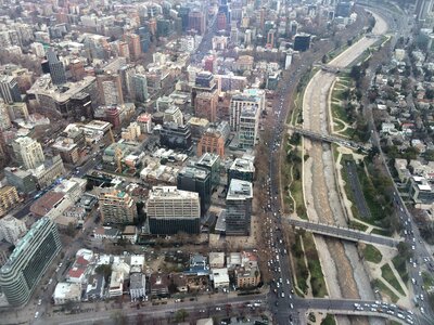Skyscraper santiago costanera center