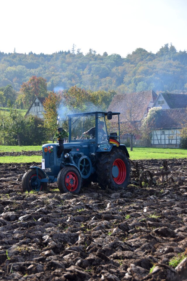 Tractor agriculture old