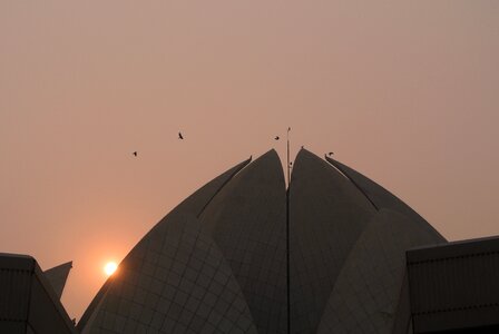 Sun delhi india photo