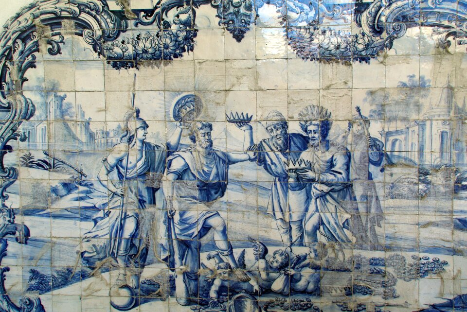 Cloister azulejos ceramic