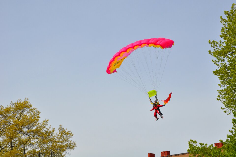 Parachute tree himmel