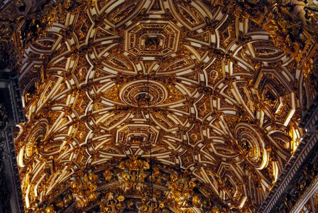 São francisco church ceiling decoration photo