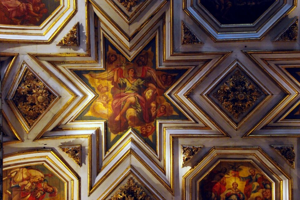 São francisco church ceiling decoration