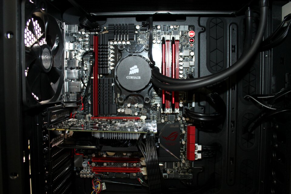 Gamer corsair inside