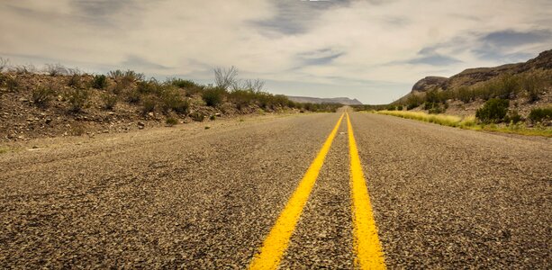 Wilderness scenery dry