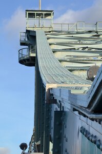 Architecture bridge blue wonder elbe