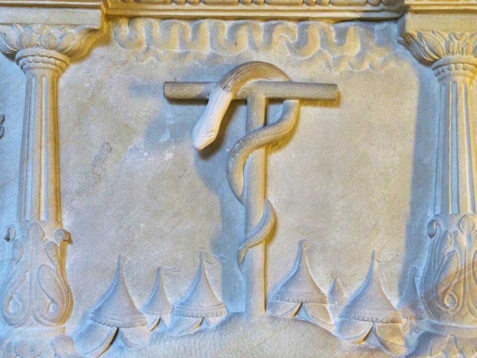 Christian religion image relief