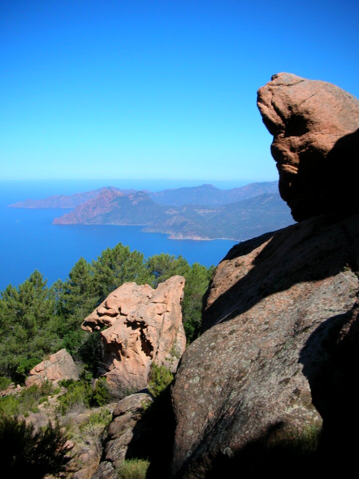 Corsica mountains nature