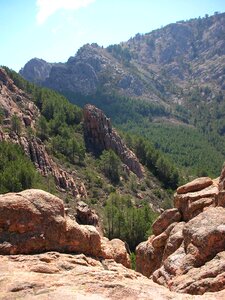 Mountains nature corsica