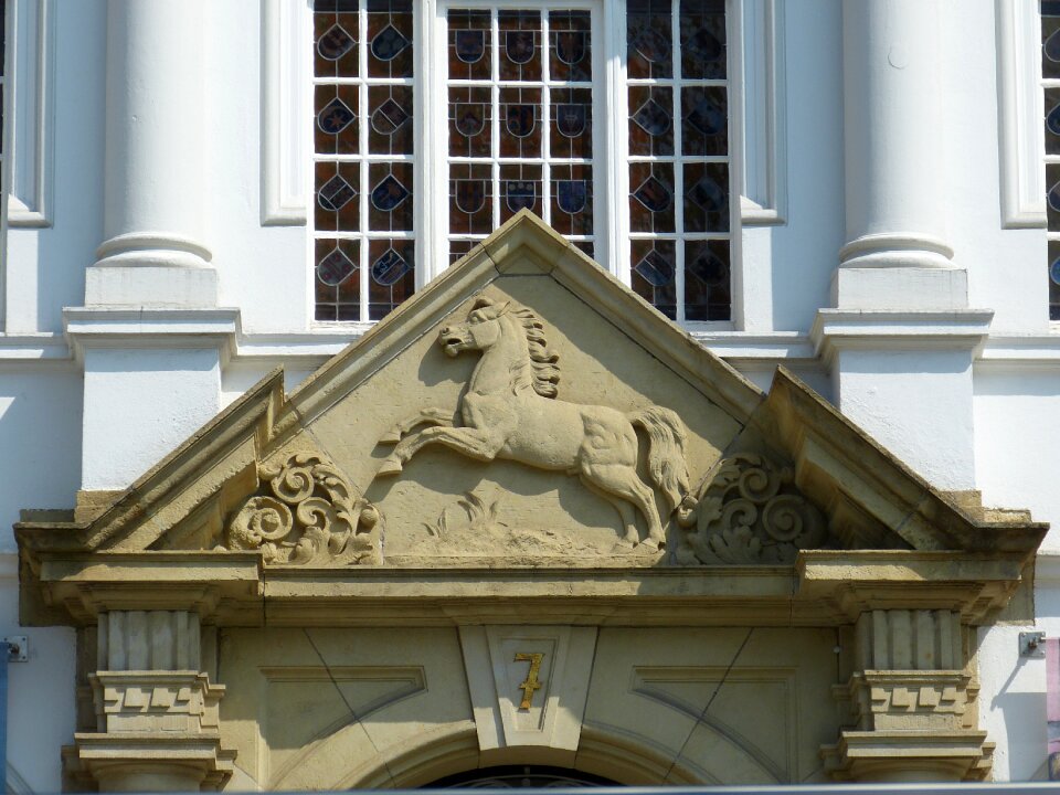 Historically facade building