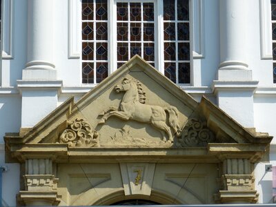 Historically facade building