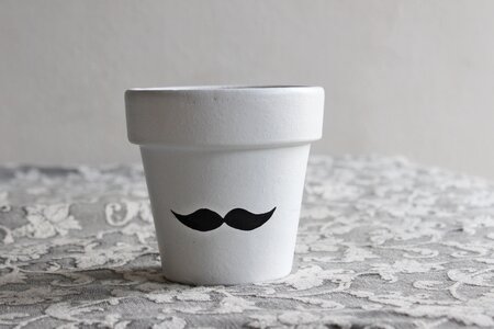 Paste plant pot