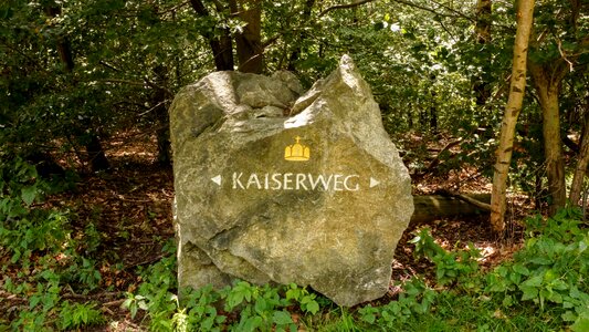 Route waymarking kaiserweg photo