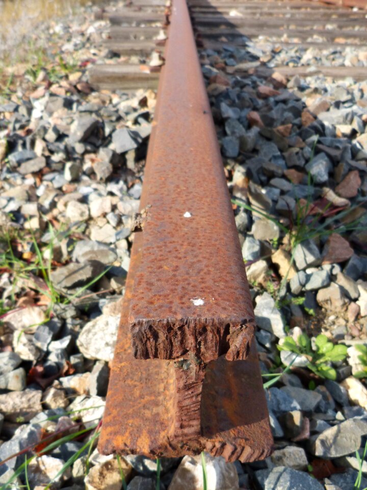 Railway train train tracks