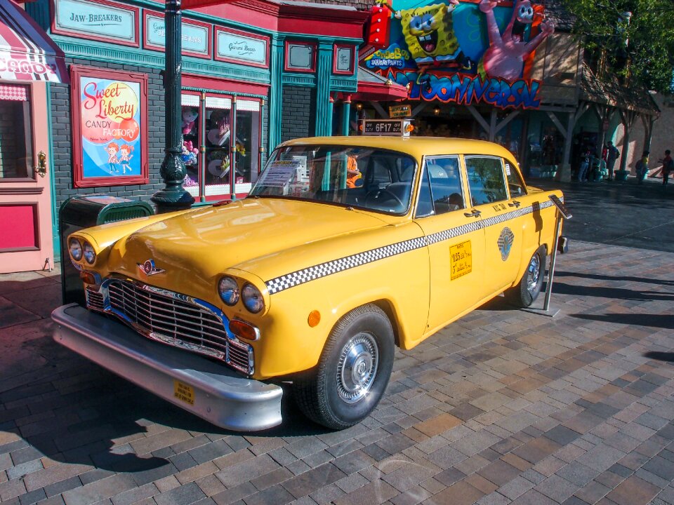 Yellow vehicle transport