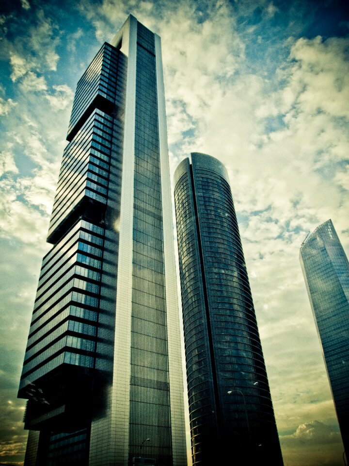 Spain urban skyscraper