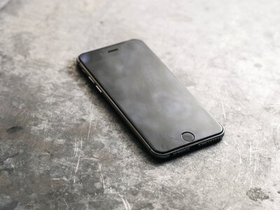 Technology black editorial