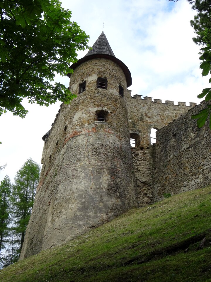 The ruins of the the museum monument