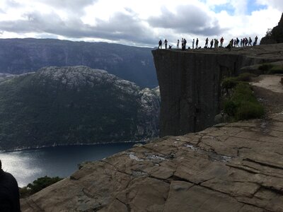 Fjord norway sermon stone