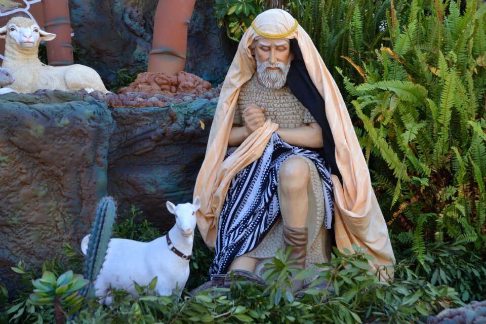 Santon holidays christ child