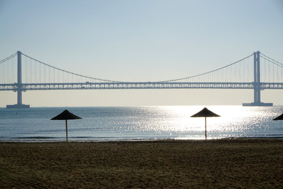 Sand beach sea gwangalli