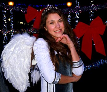 Decorations tinsel night