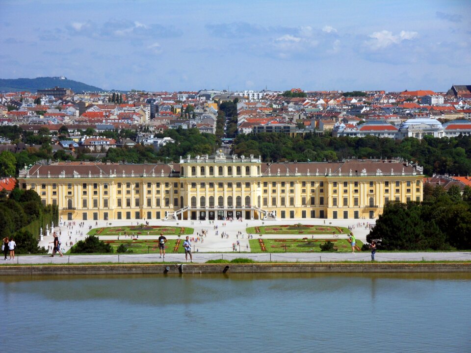 Austria park buildings