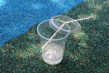 Rubber playground ground
