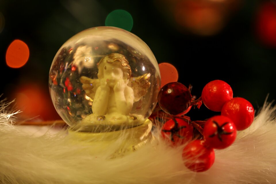 Angel christmas lights