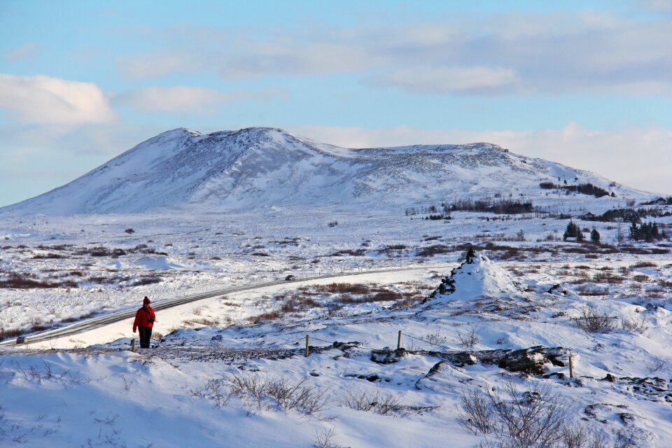 View winter cold