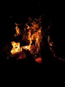 Blaze burn campfire