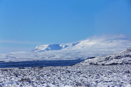 Sky wilderness icy