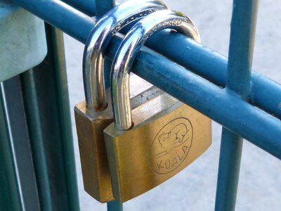 Padlocks love love castle