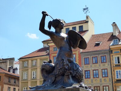Siren mermaid warsaw